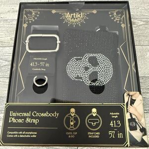 Artikl Universal Crossbody Phone Strap With Rhinestone Wallet All Phones NEW